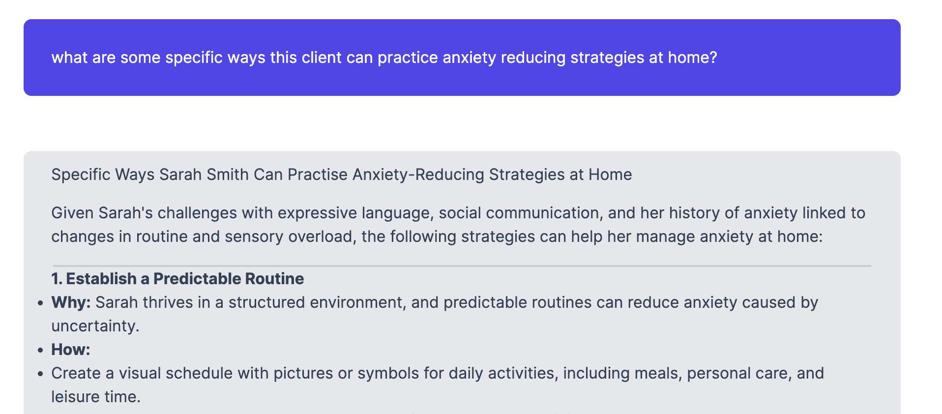 assistant example - home anxiety strategies